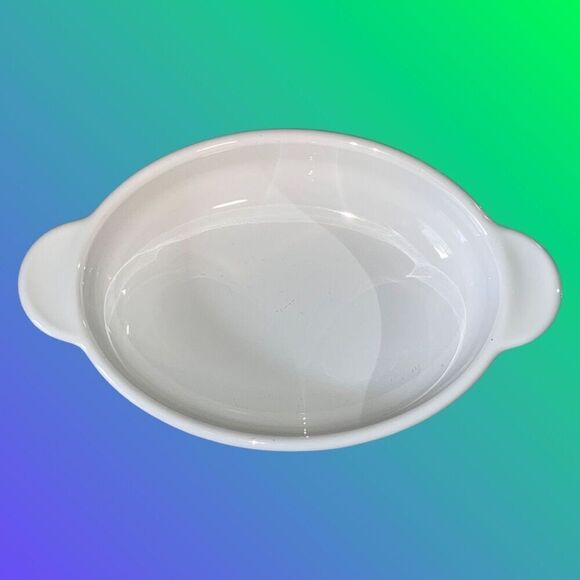 Vintage Corning Ware Grab It White Oval Casserole P-14-B w/Pyrex Lid P-14-C - Picture 2 of 4
